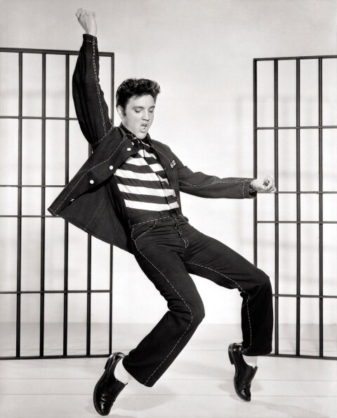 ELVIS TRIBUTE: Lamar Peters channels Elvis Presley in a tribute show at Westhampton Beach Performing Arts Center.